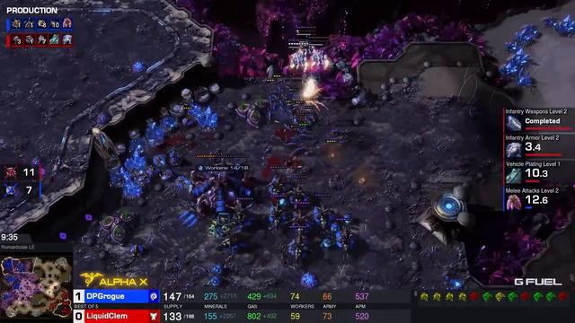 StarCraft 2 - ROGUE vs CLEM! - ASUS ROG Fall 2021 смотреть онлайн