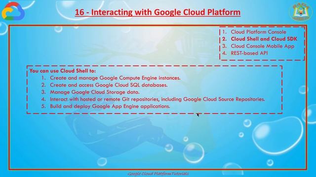 16 - Getting Started with Google Cloud Platform - Interacting with Google Cloud Platform смотреть онлайн