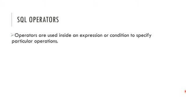 DBMS: Unit 3: Lecture 4: SQL Operators, Coping Table and Data, Dual Table, Sysdate. смотреть онлайн