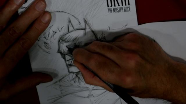 Marc Silvestri drawing Batman смотреть онлайн