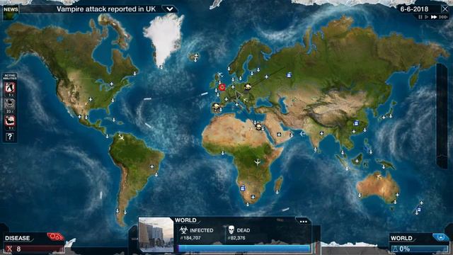 Let's play Plague Inc: Evolved Vampire смотреть онлайн
