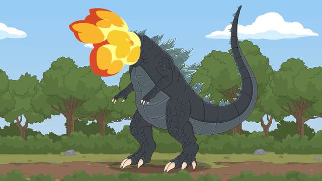 Godzilla - Cartoons about tanks смотреть онлайн