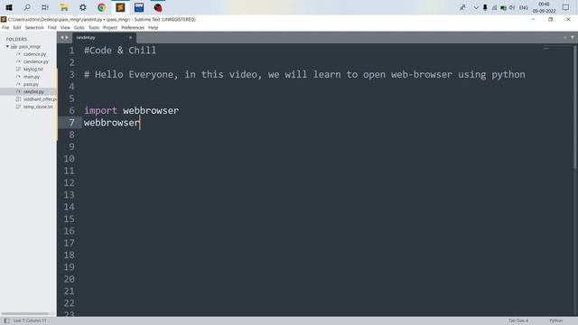 OPEN GOOGLE CHROME USING PYTHON | Python Web Browser Automation смотреть онлайн