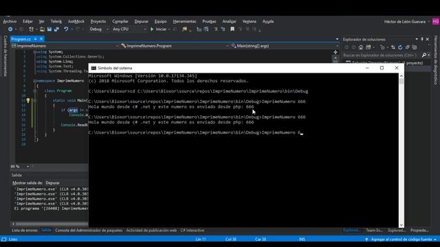 ¿Cómo ejecutar código de C# desde php? |¿Para qué sirve args en main? | Wrapper | .Net смотреть онлайн