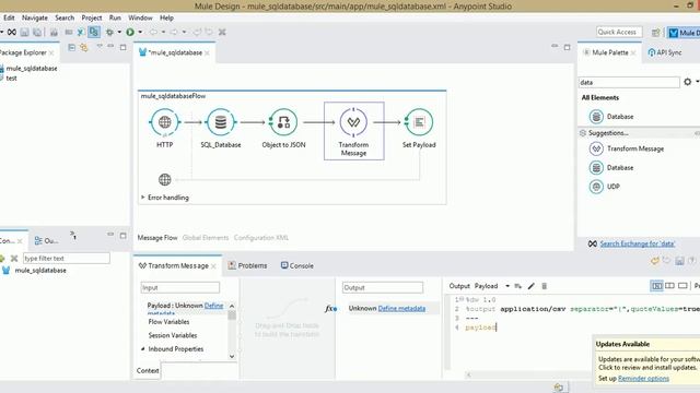 Tutorial 2:How to convert file from Json to Csv using Dataweave Transformer with Mule смотреть онлайн