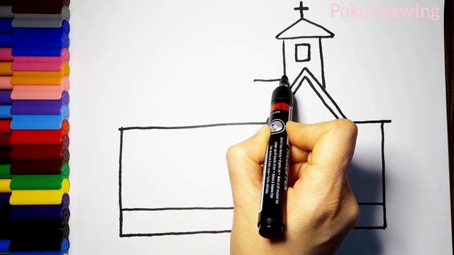 ⛪Easy Drawing Ideas Church Building || Easy Drawing Ideas Church || Easy Drawing смотреть онлайн