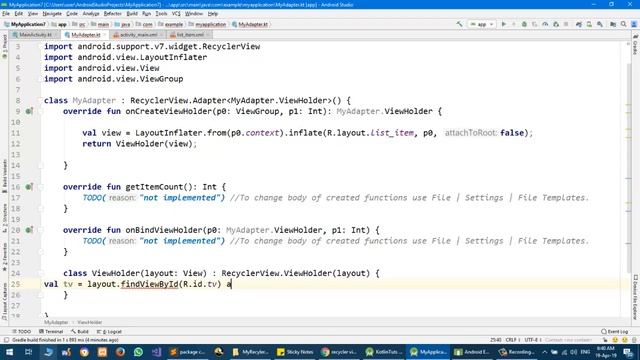 How To Use Recycler View In Android [ Kotlin ] смотреть онлайн