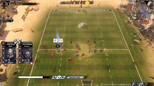 Blood Bowl Game Analysis Undead v Vampires Part 2 смотреть онлайн