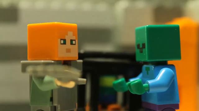 The Dungeon - A Lego Minecraft Stop Motion смотреть онлайн