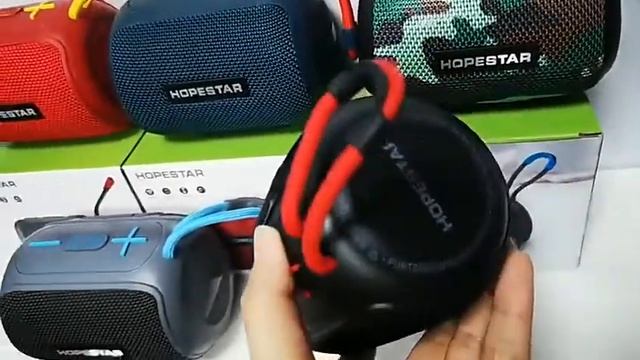 HOPESTAR mini Bluetooth speaker смотреть онлайн