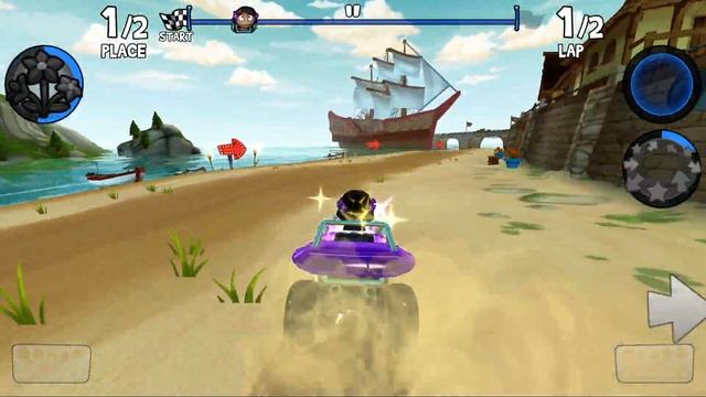 Msckelly And Beat Bot Unlocked In Wasteland Version | Beach Buggy Racing 2 #155 смотреть онлайн