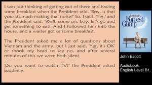 Forrest Gump - John Escott - English Audiobook Level B1