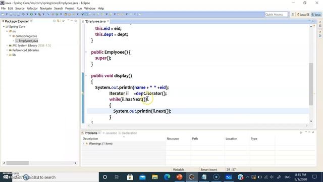 Constructor Injection Using Collection In Spring Framework-Part 1 смотреть онлайн