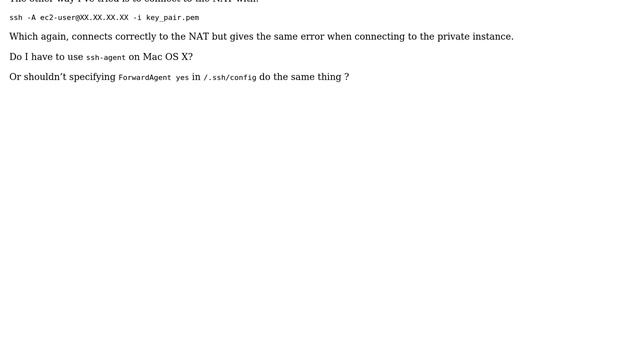 Amazon Web Service (AWS) VPC private subnet instance 'Permission denied (publickey).' - ssh from... смотреть онлайн