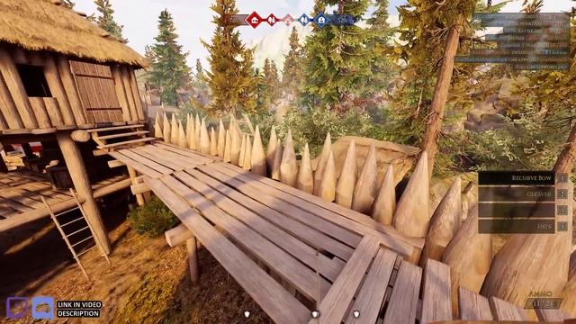 Hide Your Kids, Hide Your Packets - New Mordhau Recurve Bow Build Gameplay смотреть онлайн