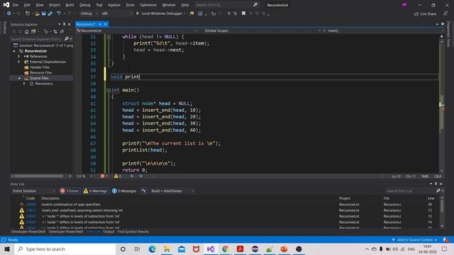 Printing a Singly Linked List in Reverse Order смотреть онлайн