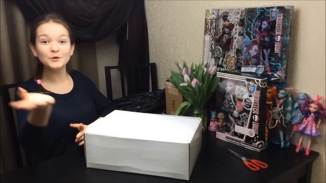 Распаковка посылки. Monster High, Ever After High, Tonner doll. Gulnas Gulnaz. смотреть онлайн