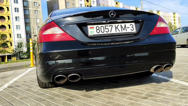 Mercedes #CLS 500 Cold Start / Холодный запуск.