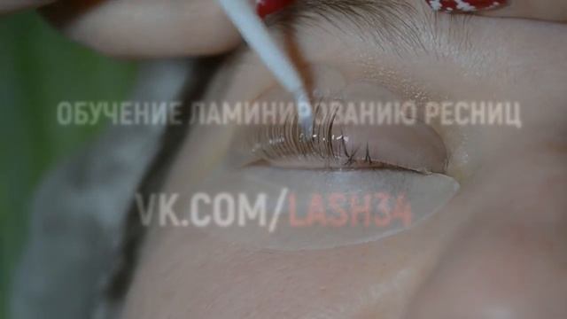 Ламинирование ресниц: обучение