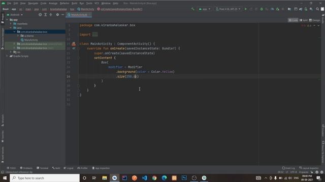 Box With Jetpack Compose in Android Studio | Kotlin | Jetpack Compose | Android Tutorials смотреть онлайн