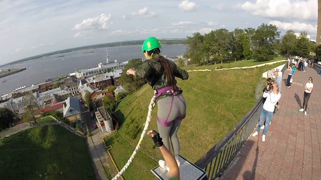 2018.09.01 - CATS Team - Роупджампинг - Мост на Федоровского - 31 смотреть онлайн