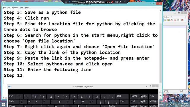 5. Configuring Notepad++ for Python debugging and running part 3 смотреть онлайн