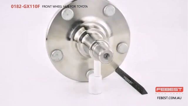 0182-GX110F FRONT WHEEL HUB FOR TOYOTA смотреть онлайн