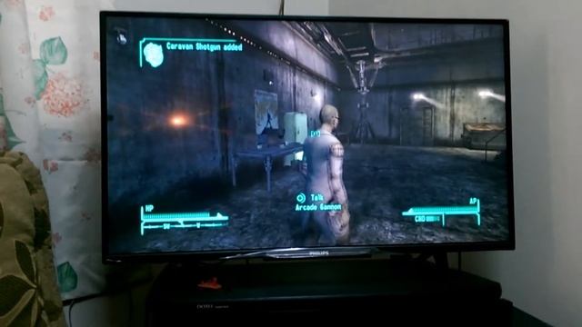 Fallout New Vegas: Arcade Gannon's reaction to the activation of ARCHIMEDES. смотреть онлайн