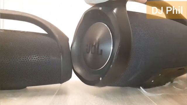 JBL Boombox + Fake JBL Boombox | Bass Test! смотреть онлайн
