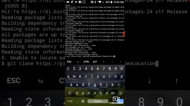Termux IPGeoLocation смотреть онлайн