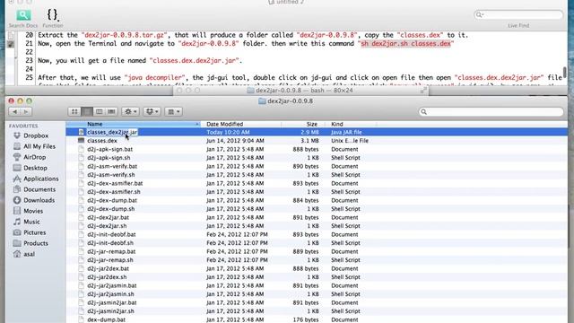 Extract source code from APK file. смотреть онлайн