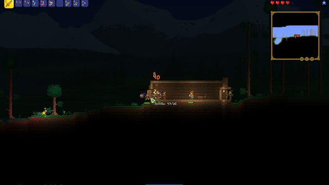 террария #2 Первая ночь!! смотреть онлайн