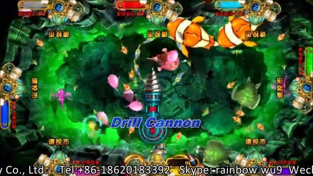 2015 IGS Ocean King 2 Monster Revenge fish catching game machine 8-player model Available смотреть онлайн