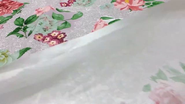 Рогожка "Душистый пион", ш.1.5м, хлопок-100%, 165гр/м.кв, раппорт 63см АРТ 18724 смотреть онлайн