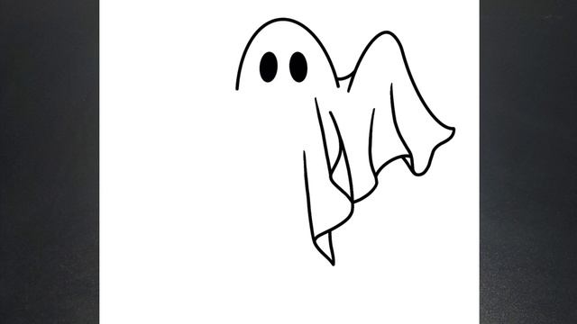 CÓMO DIBUJAR UN FANTASMA DE HALLOWEEN смотреть онлайн