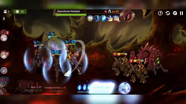 Epic 7 Commander Lorina executes Executioner Karkanis Hell Mode смотреть онлайн