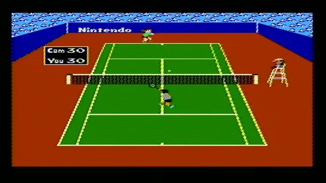 Tennis - Level 1 Game (NES) смотреть онлайн