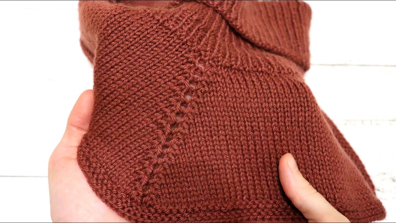 НЕОБЫЧНЫЕ прибавки петель спицами смотреть онлайн