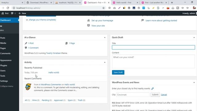 Wordpress tutorials in hindi & urdu | wordpress admin panel and wordpress menus | Part 2 смотреть онлайн