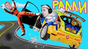 КАК не РАЗБИТЬ Машину в РАЛЛИ Dirt4 Игорь и Папа на ГОНКАХ