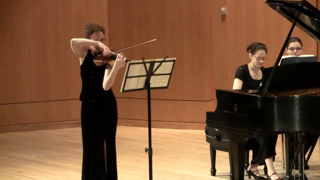 Brahms, Sonata for piano and violin no. 3 in D minor op. 108 - Allegro (1 of 4) смотреть онлайн