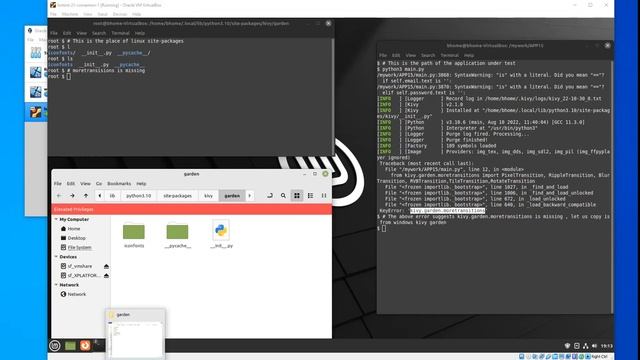 [SOLVED] frozen importlib bootstrap, KeyError kivy garden moretransitions,navigationdrawer смотреть онлайн