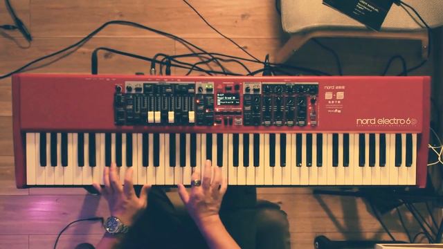 Colorful Clouds Chasing The Moon - Jazz Piano Reharmonization/Nord Electro 6D смотреть онлайн