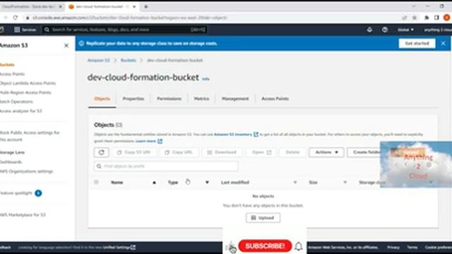 AWS CloudFormation - Creation of Bucket using YAML Template (with & without Parameters) - IAS смотреть онлайн