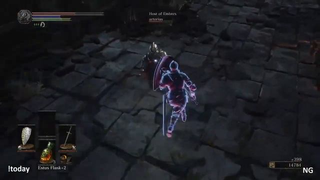 Fighting Forlorn and Artorias in the swamp. Pvp in Dark Souls 3. смотреть онлайн