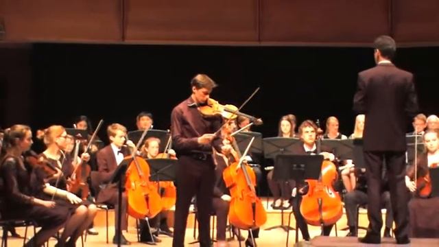 Maxime Gulikers plays Sibelius Violinconcerto with Viotta Orchestra смотреть онлайн