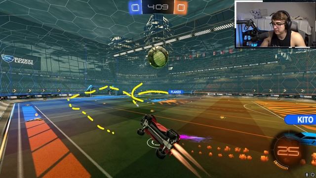 How Flakes PUBSTOMPS RLCS Pros In Rocket League | Coach Luke #6 смотреть онлайн