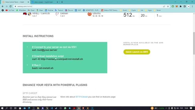 Aprenda a instalar o Vesta Control Panel смотреть онлайн