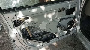 Lada Kalina Шумоизоляция дверей