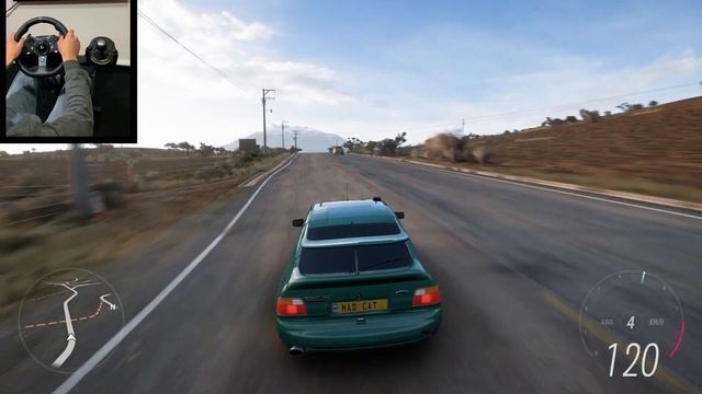 ESCORT RS FORD 1992| Forza Horizon 5 | steering wheel gameplay смотреть онлайн